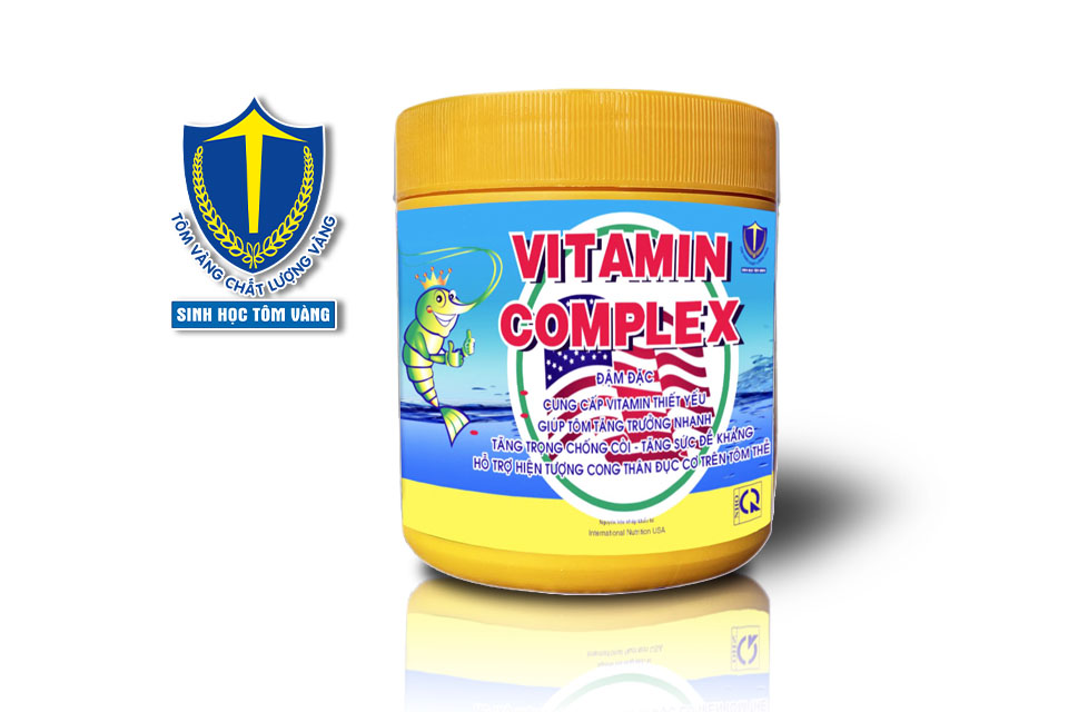 vitamin cho tôm - sinh học tôm vàng